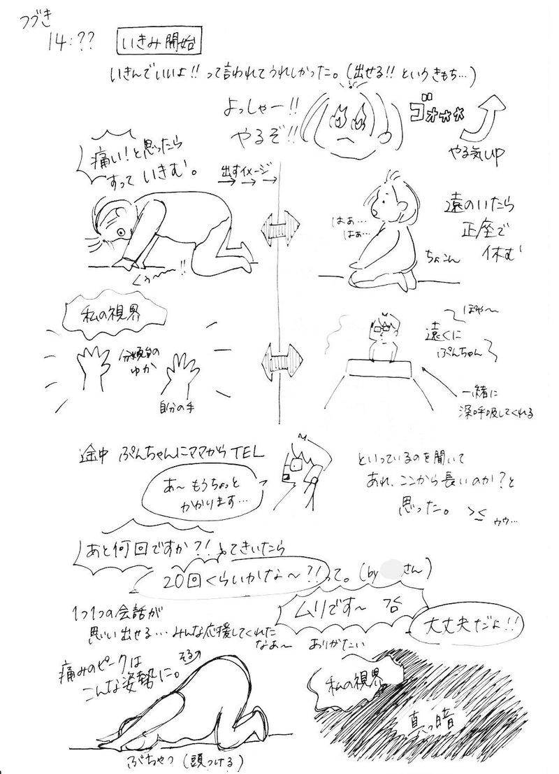 出産の記録その2 分娩室 あこ Note 出産の記録その2 分娩室 あこ Note
