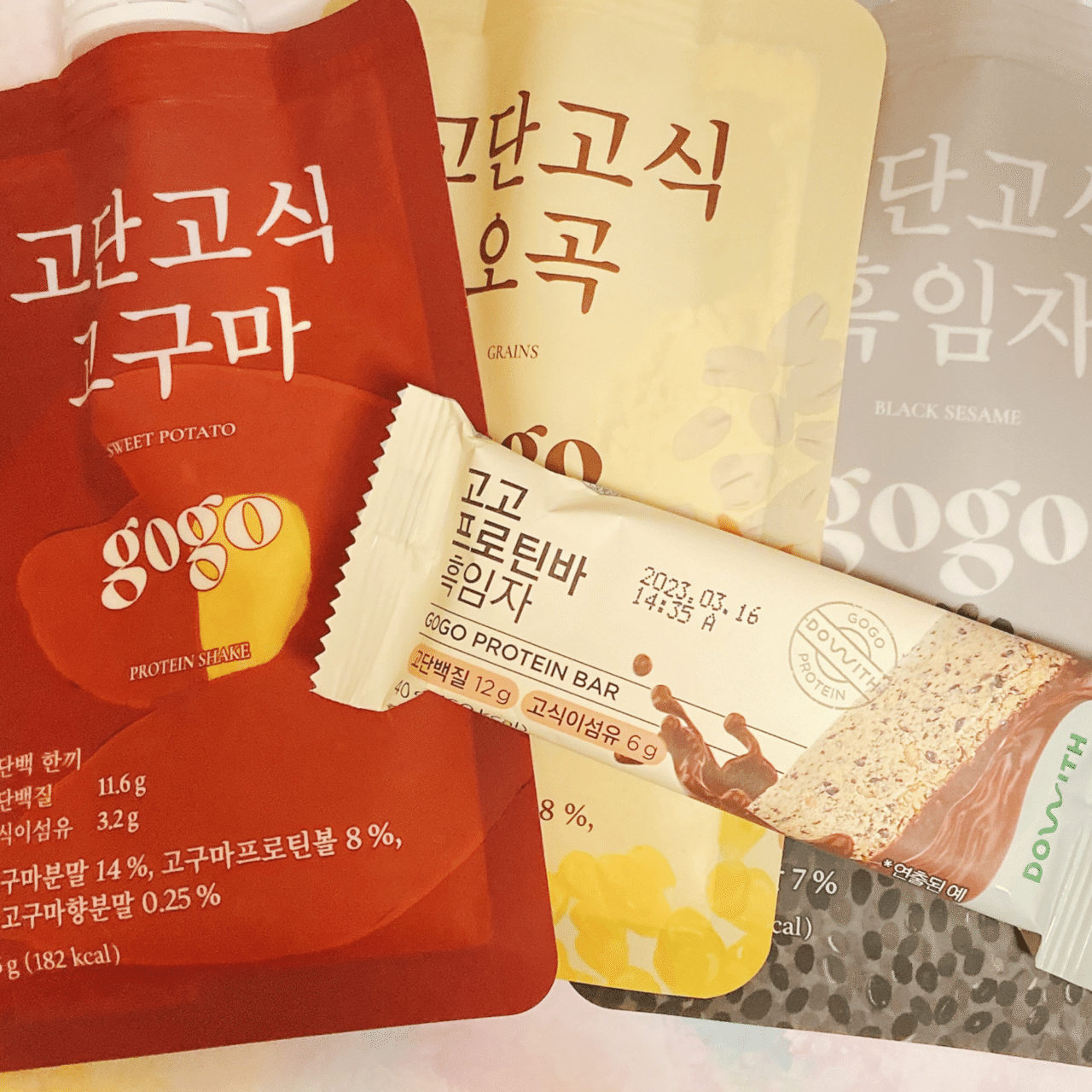 韓国プロテインシェイク「高タン高食」を飲む|とれいしー