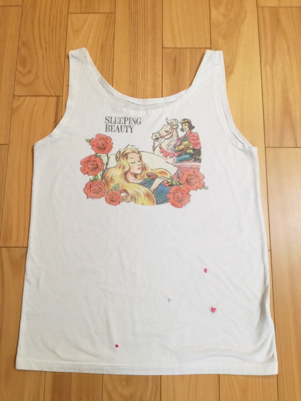 Tシャツをタンクトップにリメイク☆リメイク☆｜山田スイッチ