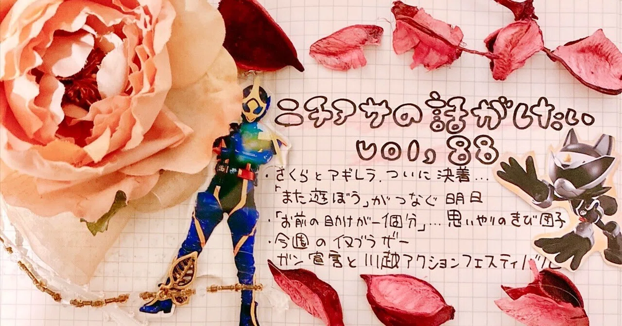 ニチアサの話がしたい Vol 桐沢たえ Note ニチアサの話がしたい Vol 桐沢たえ Note