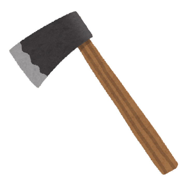 ダンボール 大きな斧を作る 戦機 海琴 Note