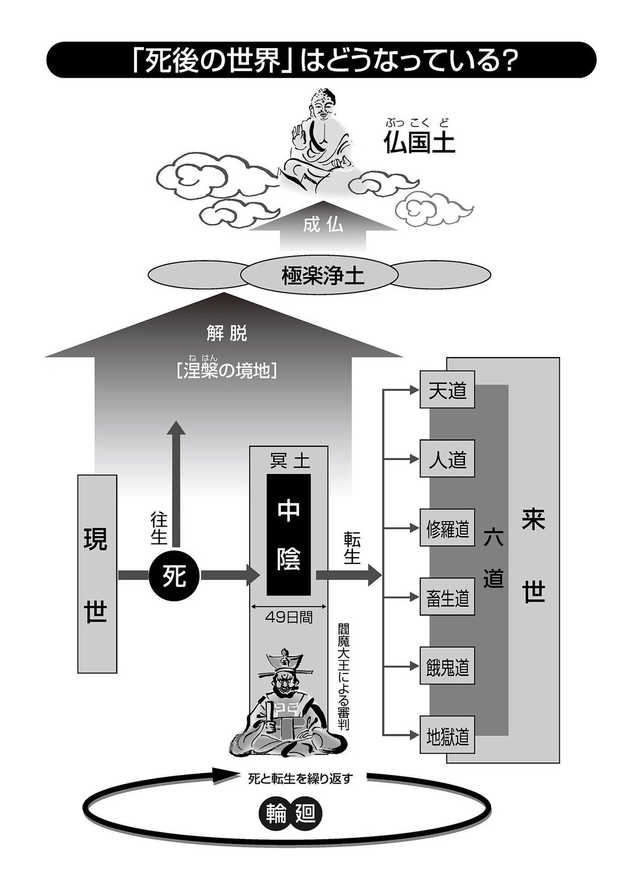 ブッダ 死後 の 世界