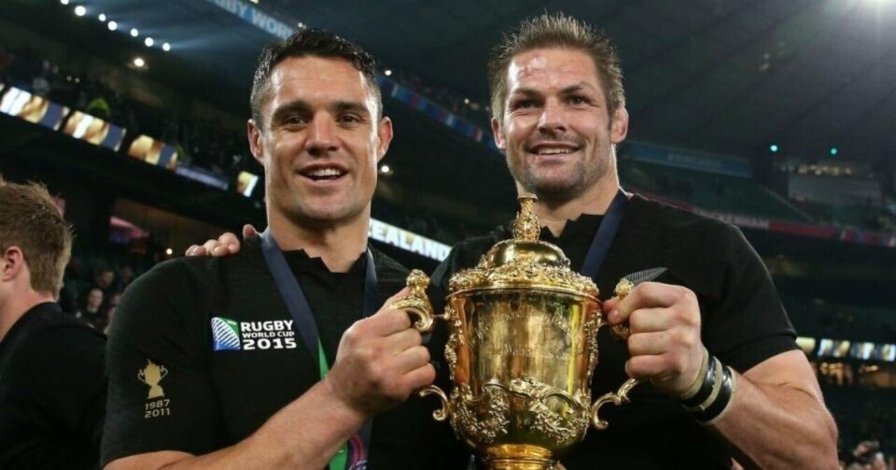 All blacks リッチー マコウ ダン カーター GROGGS ラグビー