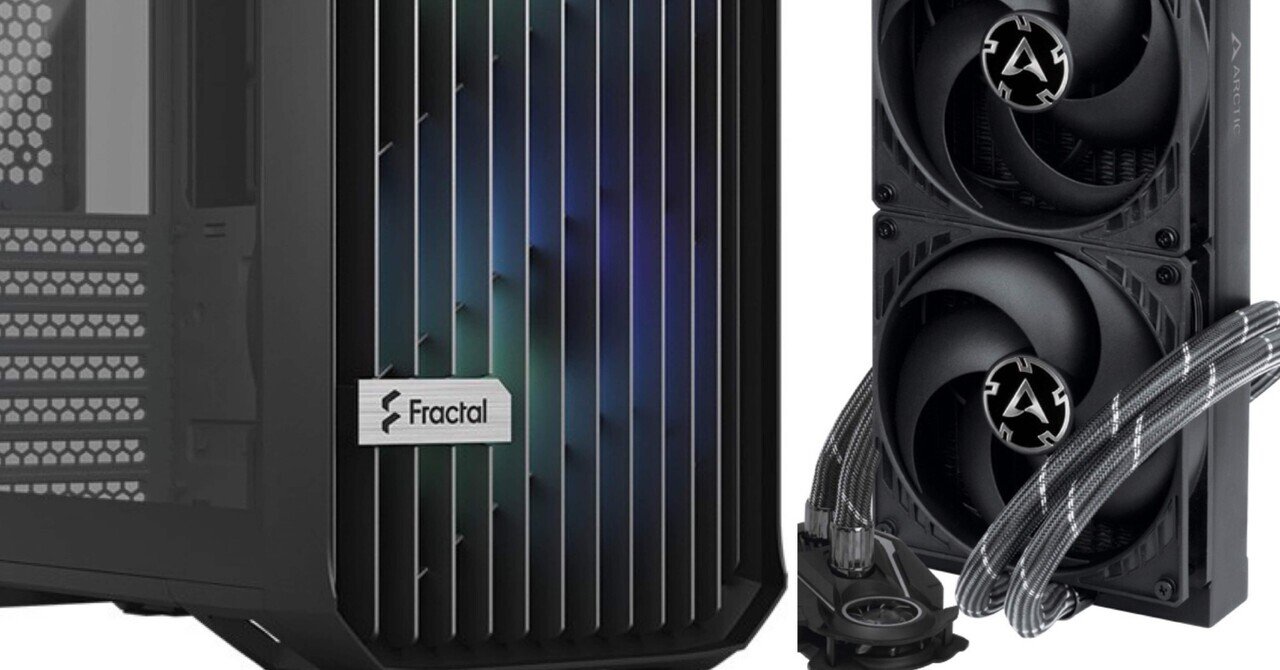 Fractal Design Torrent 420mm AIO(簡易水冷)取付まとめ