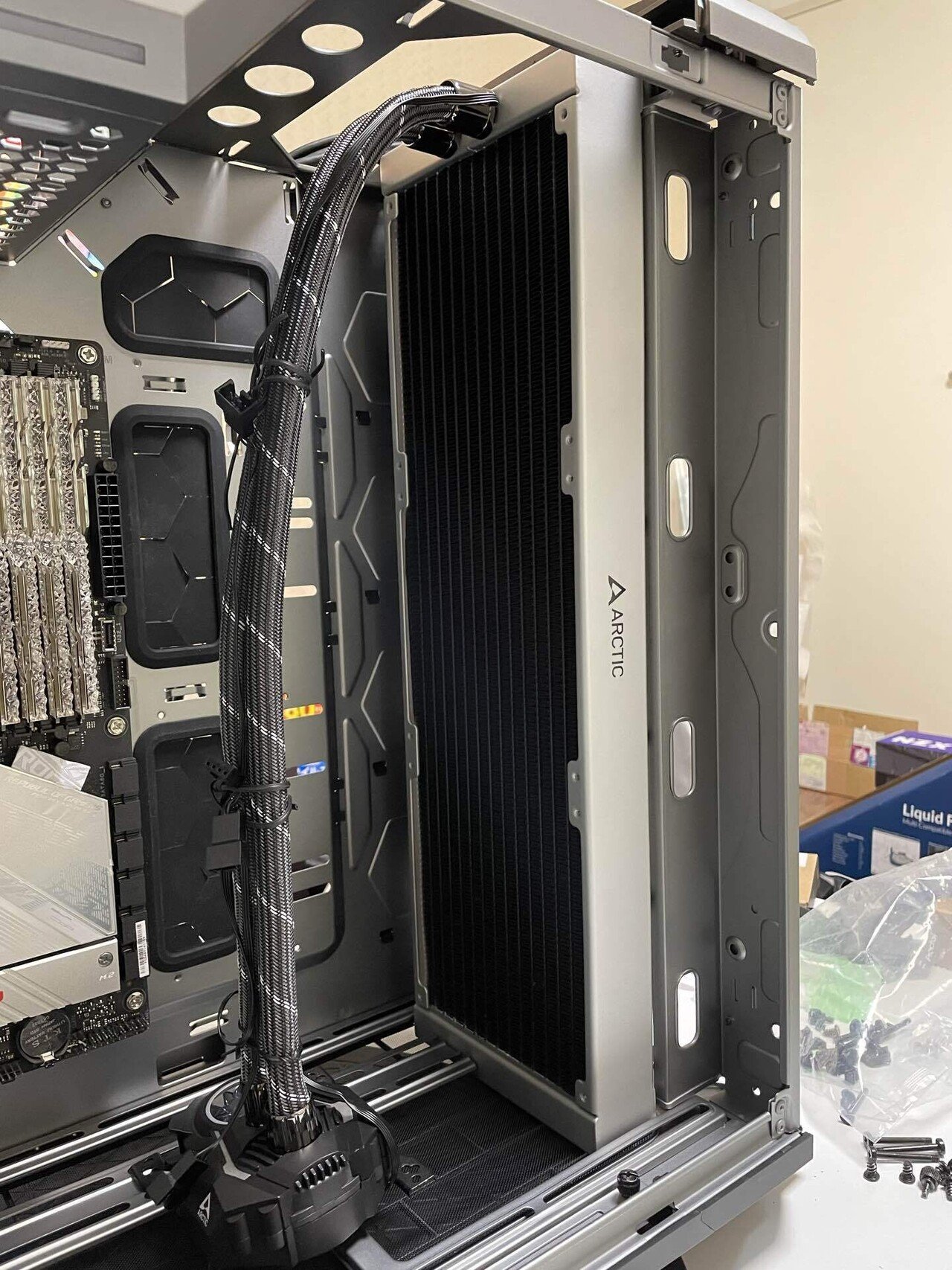 Fractal Design Torrent 420mm AIO(簡易水冷)取付まとめ