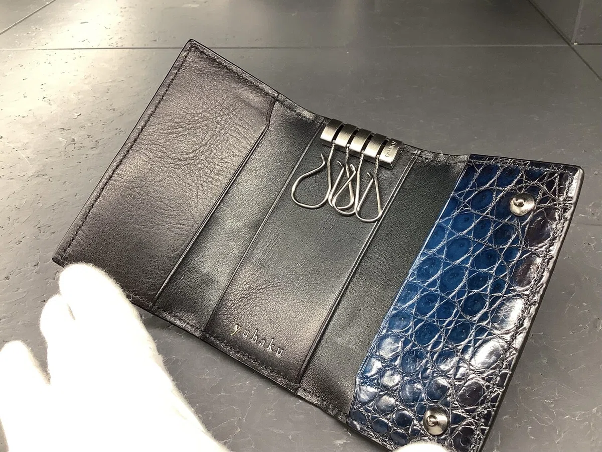 YUHAKU カーボンファイバー クロコダイル 長財布 限定 YUHAKU カーボンファイバー クロコダイル 長財布 限定