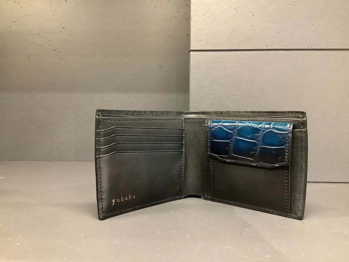YUHAKU カーボンファイバー クロコダイル 長財布 限定 YUHAKU カーボンファイバー クロコダイル 長財布 限定