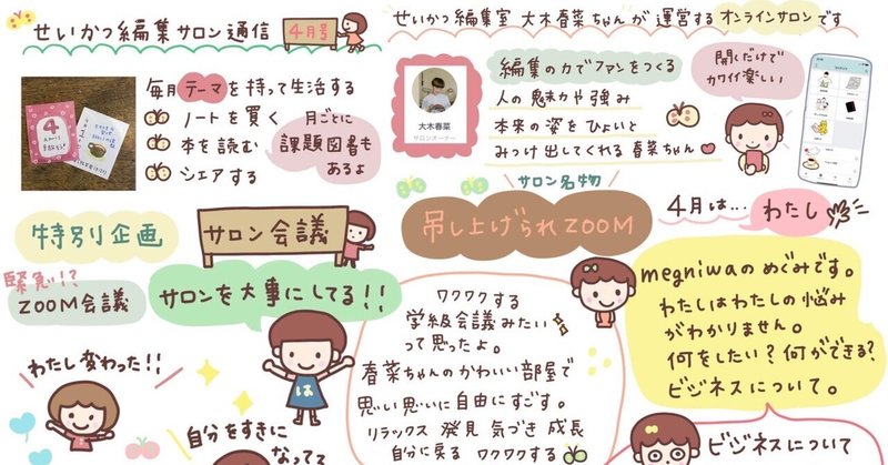 せいかつ編集サロン通信４月号＊手放せば見えて来る私の未来