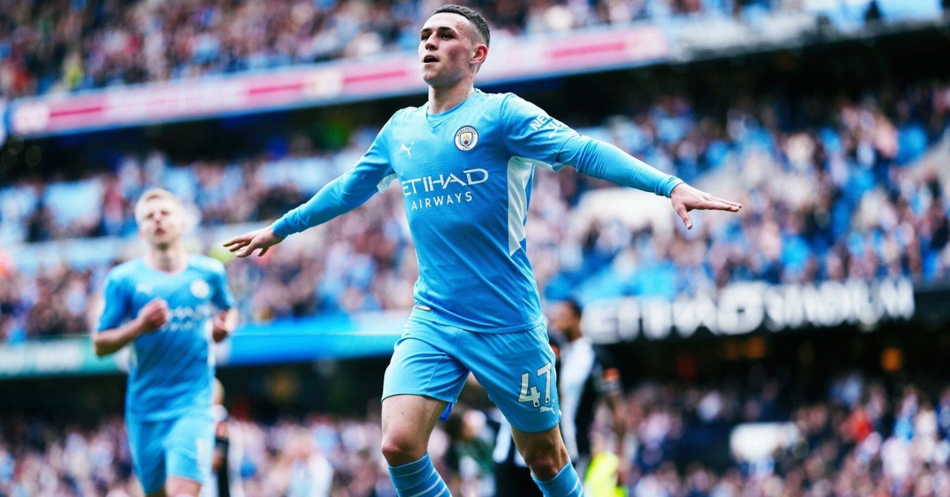 プレミアリーグ第36節マンチェスターシティ対ニューカッスルマッチ