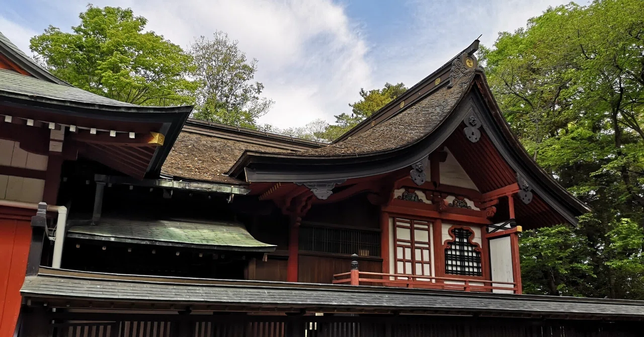 流造り 構造神社 – 神社屋根納まり図 – XILY