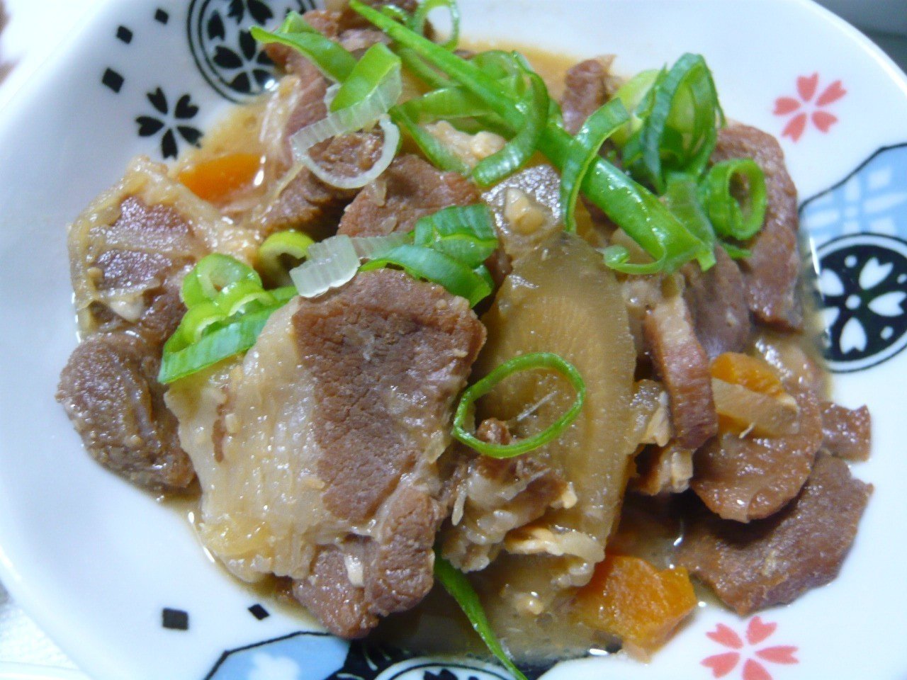 今日の晩御飯 イノシシ肉の味噌煮込み 水野かつひこ Note