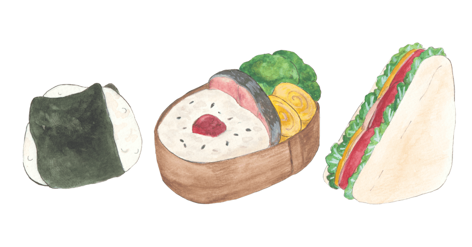 冊子用の食べ物イラスト 坂之下しま Note 冊子用の食べ物イラスト 坂之下しま Note