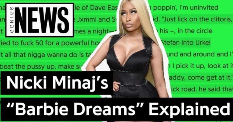 和訳 Nicki Minaj Barbie Dreams ビギーのサンプリングと虐殺的ネームドロップ なかむ Note