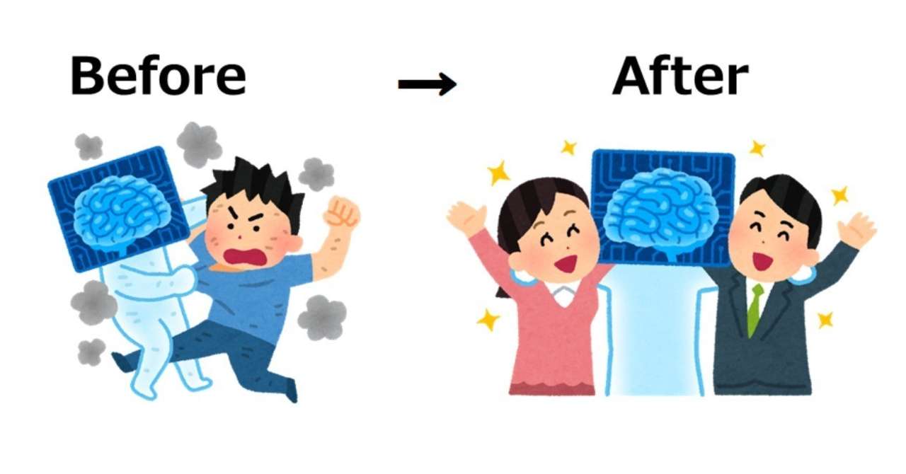 喧嘩する人間と人工知能2