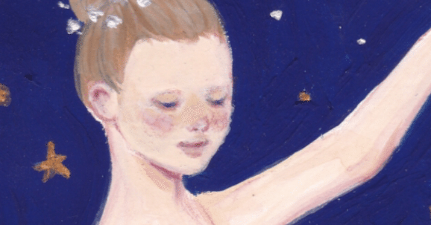 バレエ文学にご寄稿 美術編 No13 「星空を背景に」 こしょり｜バレエ