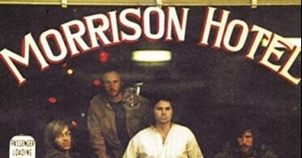 美盤USオリジナル 手書マト Doors ドアーズ Morrison Hotel