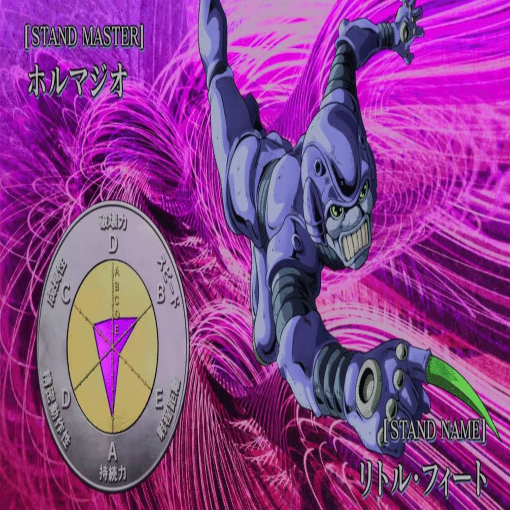 ジョジョネタカセット 第5部 黄金の風 ⑩ リトル・フィート / Little