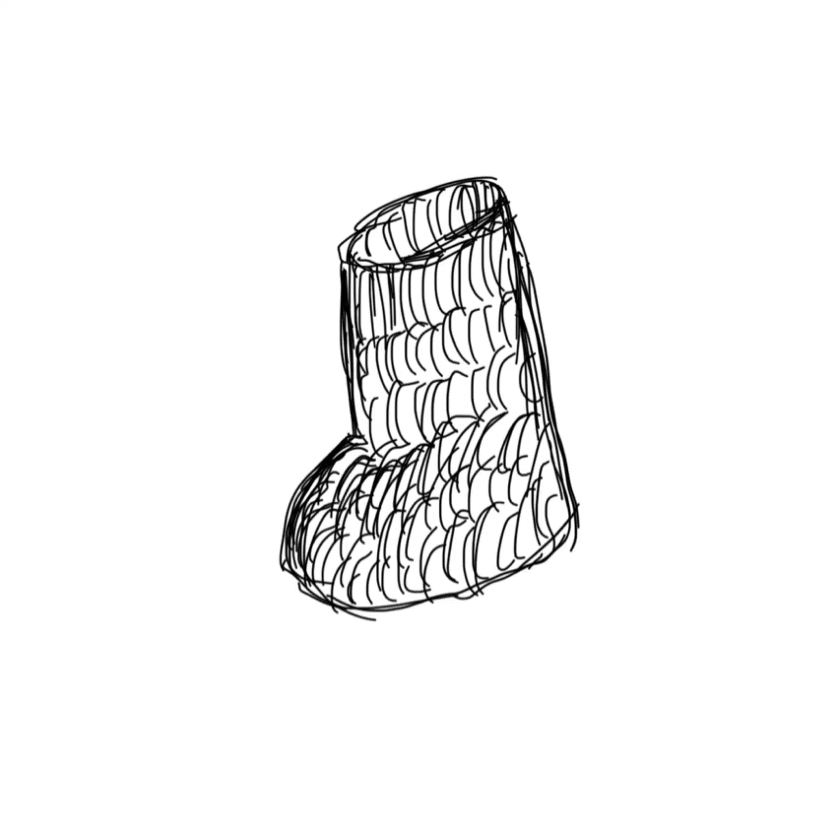 ペン画 Omitsu 4｜イラスト