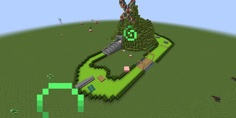 I built Kirby Air Ride's 