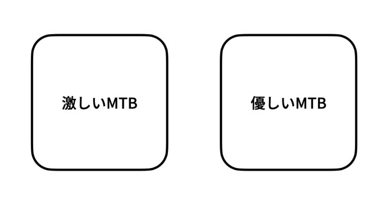 激しいMTBと優しいMTB|YANS