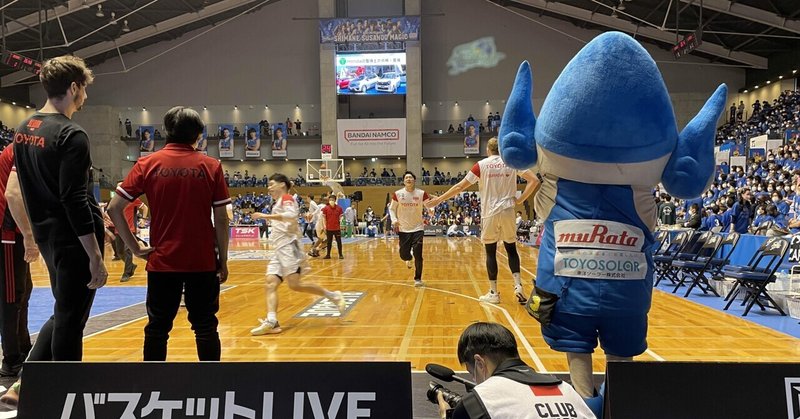 試合レポるよ　島根 vs 東京 編