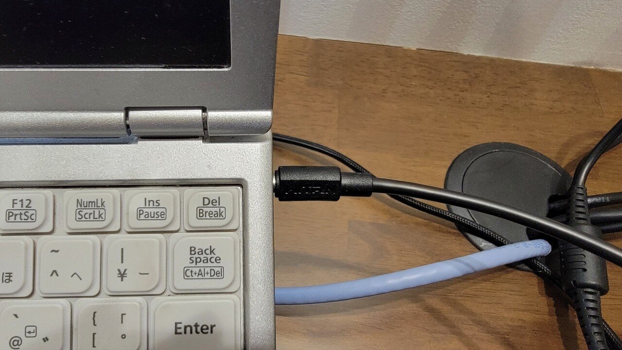 Let's note のUSB-PD充電|じゃが Let's note のUSB-PD充電|じゃが