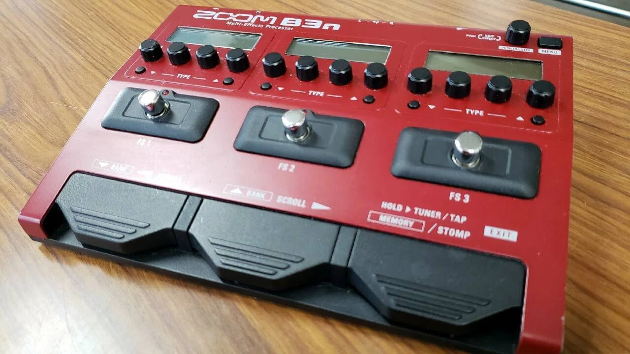 個人ブログを更新。「ZOOM B3n」をPCに繋ぎ、専用アプリ「Guitar