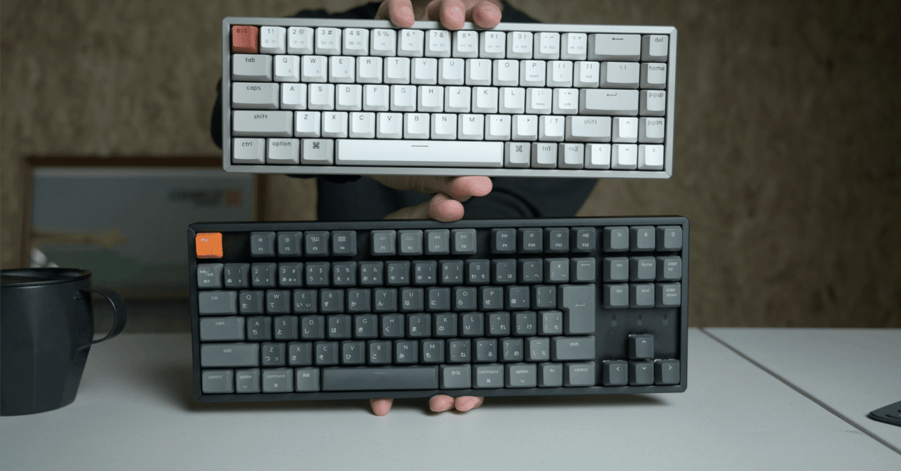 Keychron K6】US配列を購入した理由｜JIS配列とUS配列の違い
