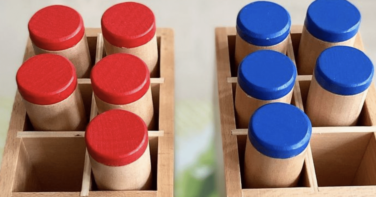 モンテッソーリ 感覚教具まとめ売り 雑音筒 触覚板1&2 色板第二&第