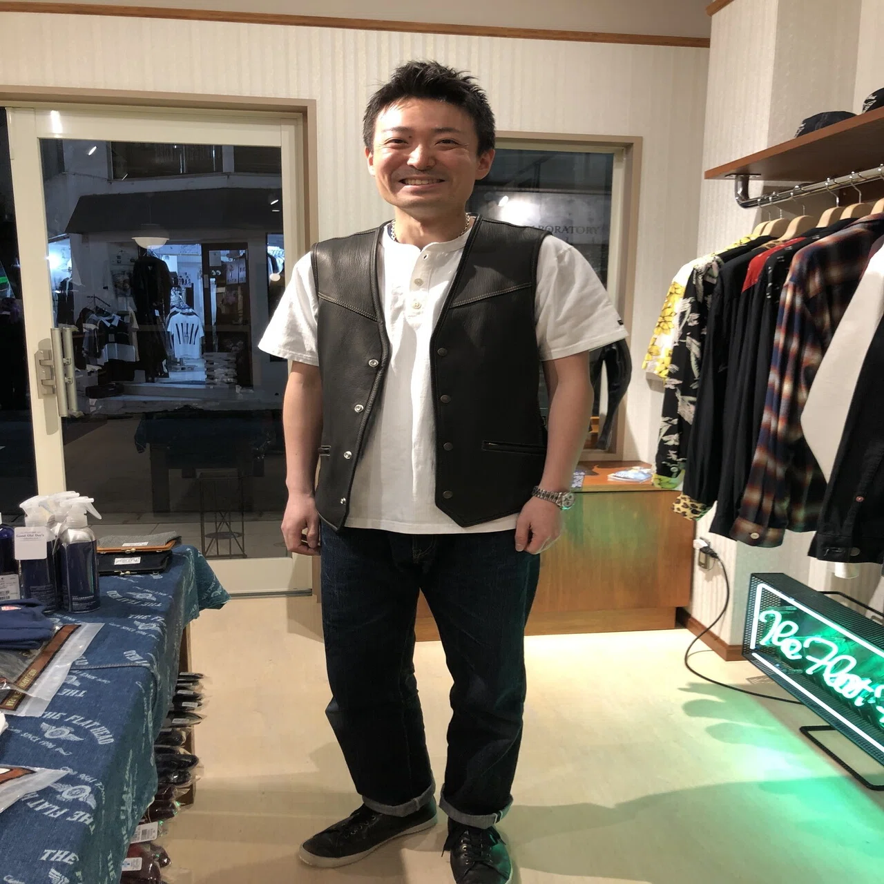 FLAT HEAD 神宮前店】～ディアスキンベスト～｜THE FLAT HEAD