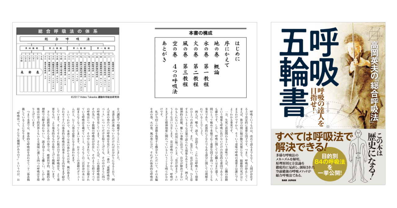 高岡英夫 『高岡英夫の「総合呼吸法」 呼吸五輪書／呼吸の達人を目指せ
