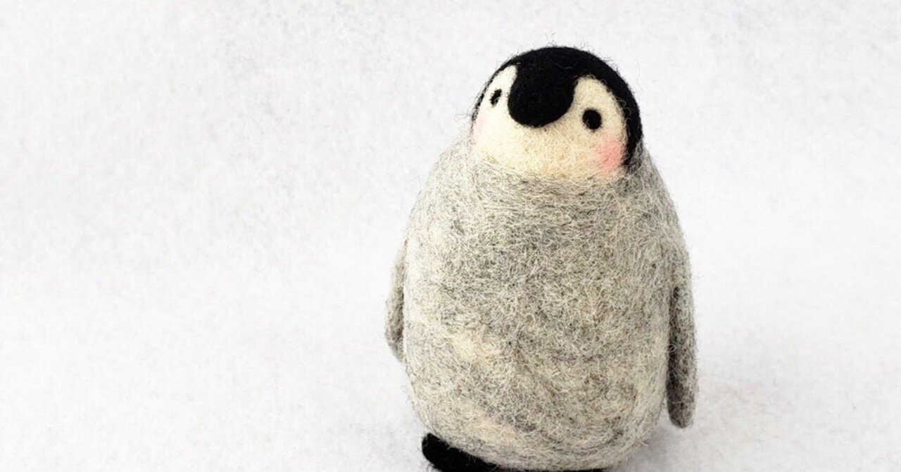 ぽぇ としているペンギン赤ちゃん Miz Fc Note