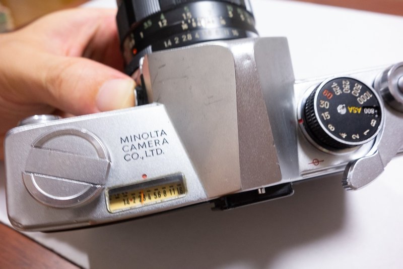 初めてジャンクに手を出しました Minolta Sr 7 Auto Rokkor 58mm F1 4購入 加茂慶太郎 Note 初めてジャンクに手を出しました Minolta Sr 7 Auto Rokkor 58mm F1 4購入 加茂慶太郎 Note