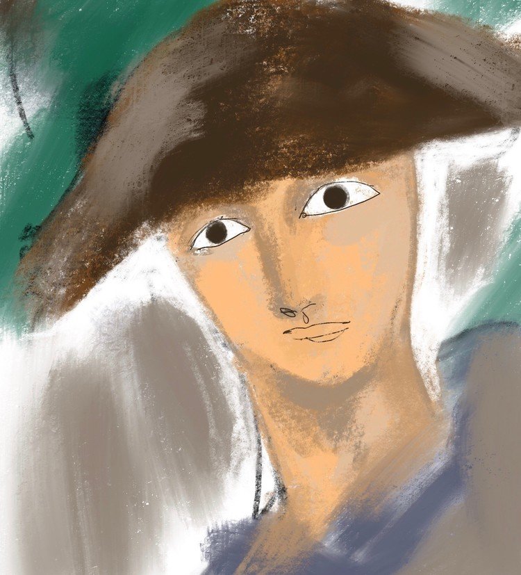 A portrait.(a mushroom)