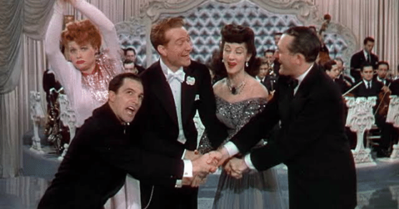 『デュバリイは貴婦人』（1943年8月19日ニューヨーク公開・MGM・ロイ・デル・ルース）