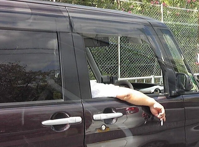 迷惑喫煙車運転note