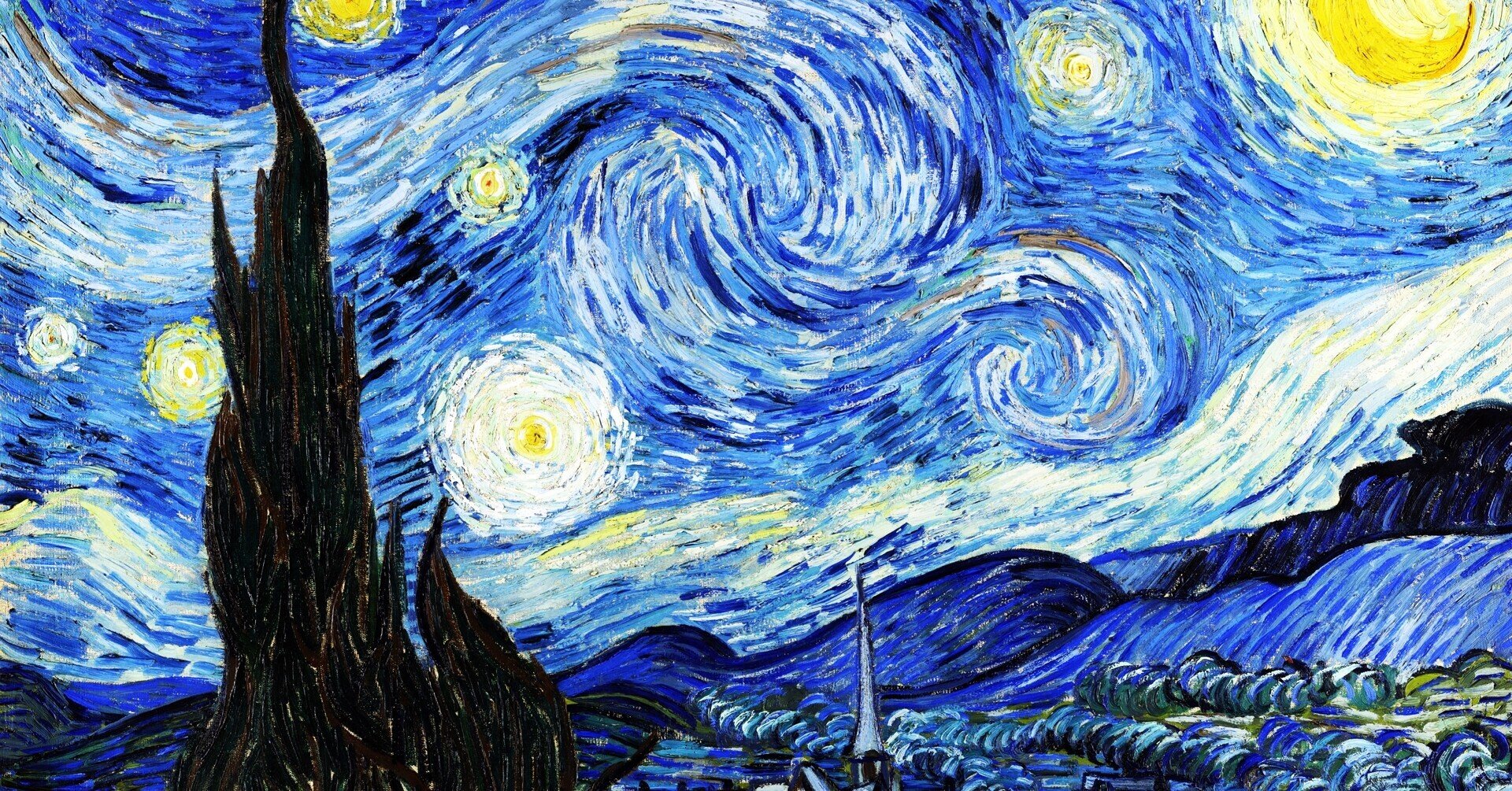 ニューヨークで見た、ゴッホの「星月夜」|村田アンドリュー ニューヨークで見た、ゴッホの「星月夜」|村田アンドリュー