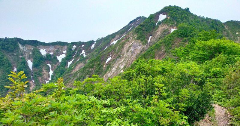 山行記2022-3　木六山・銀次郎山(2022.05.21) 