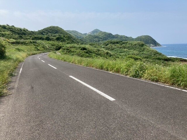 生月島の農免道路