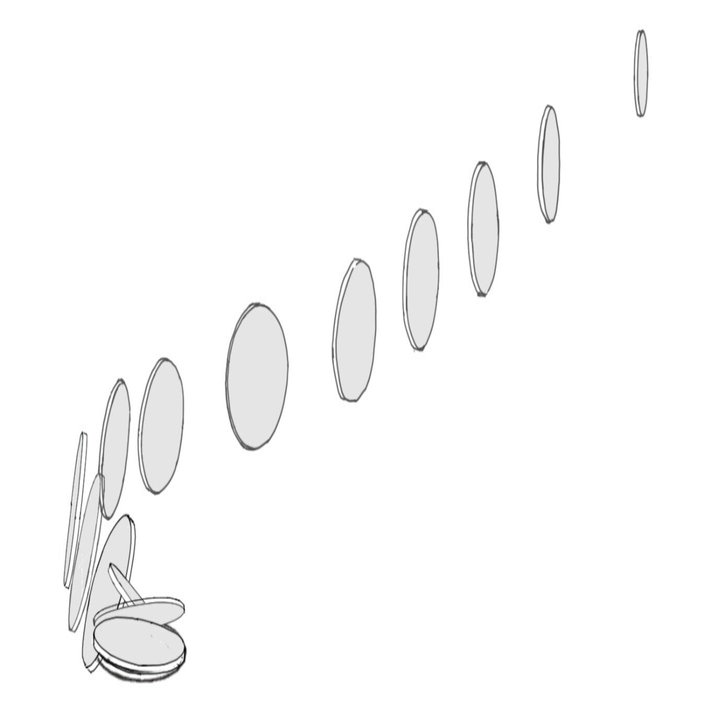 アニメーターの課題集⑧転がるコイン～絵と絵の間隔が大事！｜てかがみ