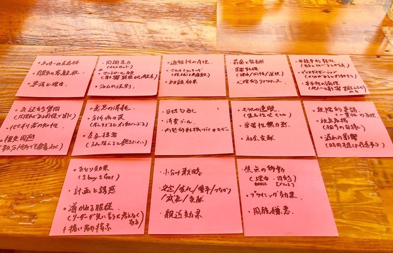 行動心理学の書籍からｕｘ設計に役立つところを抜粋したら39個もあった やっさん Yasuhiro Ishikawa Note