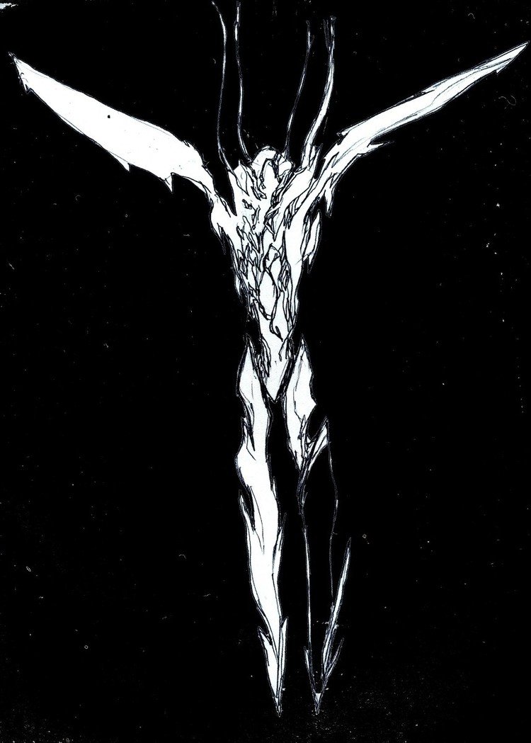 エレノアの残したホログラムには奇怪な白いオブジェが映っていた。 天井から吊られたようなこの物体は何を意味するのだろう。