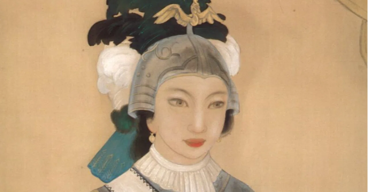 ウイグルの王妃を描いた戦争画・橋本関雪「香妃戎装」～戦争画よ！教室 