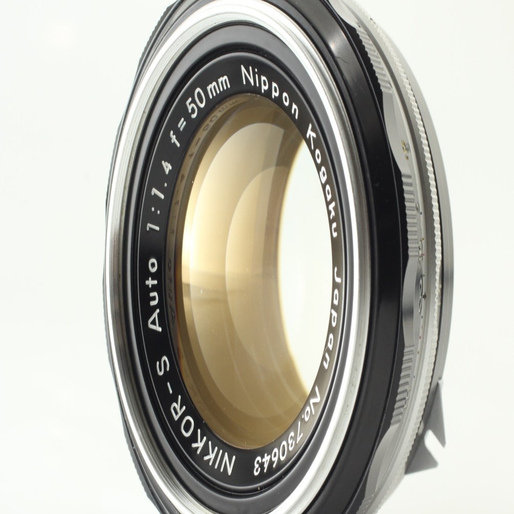 Nikon Nikkor Auto 50mm F/1.4 の分解｜フィルムカメラ修理のアクアカメラ