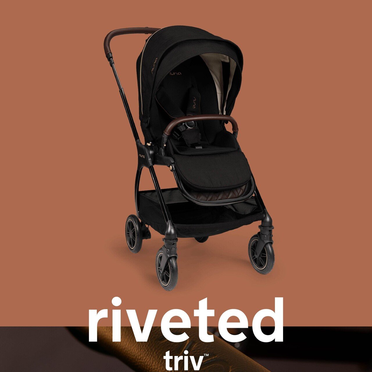 ヌナ ベビーカー　TRIV riveted