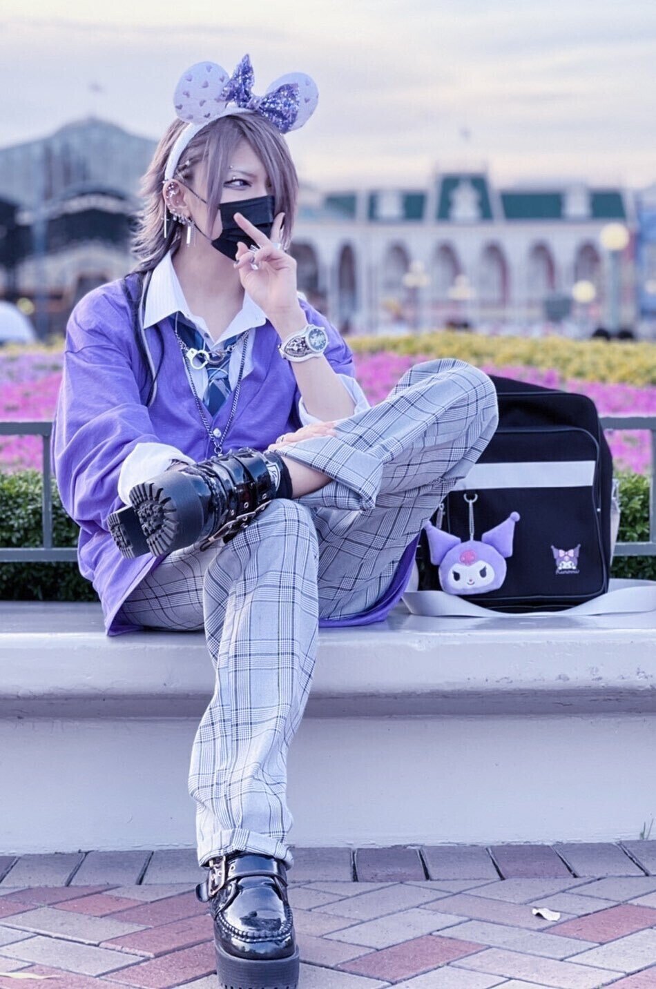 んあっ 殿のボイメなのだよって可愛い って和んでたら まさかの京様ディズニーに行ってただと 京様めっちゃカチューシャ似合うじゃん この紫kawaii くろみディズニーに持って行ってるのつよ笑 闇夜 紫月 Note