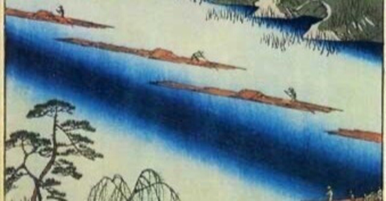 川口のわたし善光寺」−偉人渡りがちRiver−『名所江戸百景』｜おう