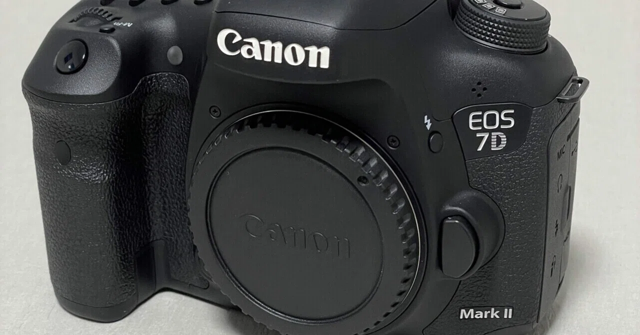 Canon EOS 7D MarkⅡ買いました｜nob