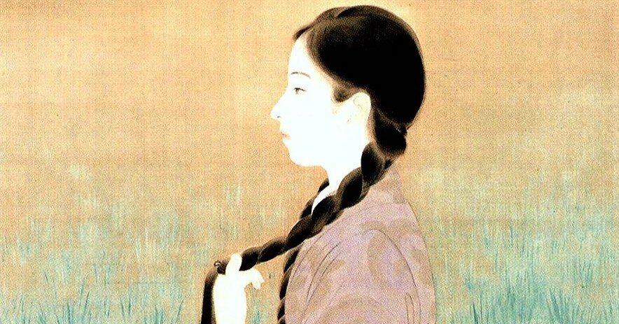 今日の一枚）朝涼：鏑木清方｜artoday - chiaki