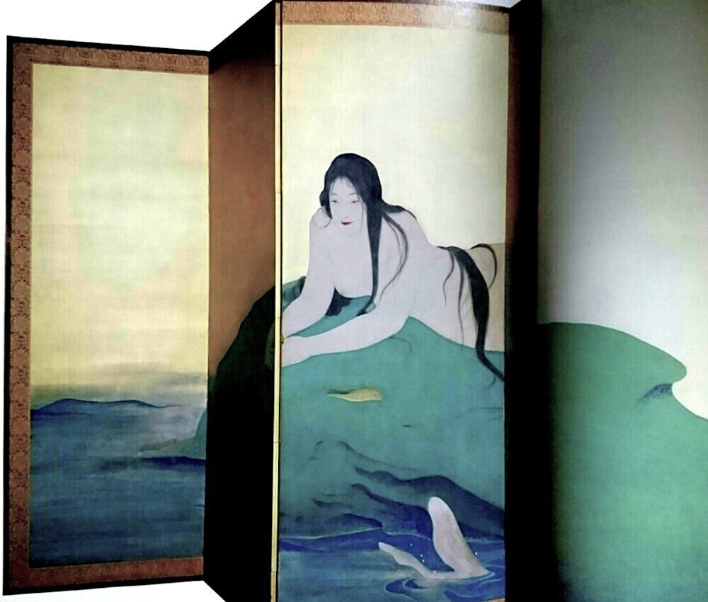 今日の一枚）妖魚：鏑木清方｜artoday - chiaki